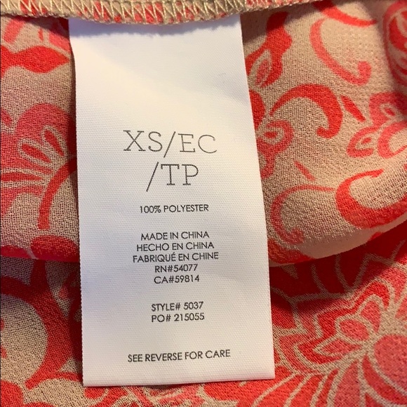 CAbi Sleevless Blouse XS - Picture 9 of 10